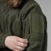 10 - Флісова тактична кофта на блискавці. Олива. Polyester. Розмір XL
