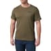 2 - Тактическая футболка «5.11 Tactical® Freedom Fries». Цвет Ranger Green. Размер M.