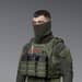2 - Флісовий Бафф Winter Neck Олива. Polyester. Розмір: S-M