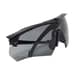 6 - Балістичні захисні окуляри ESS Crossbow Suppressor One Black з лінзою Smoke Gray