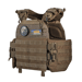 1 - Плитоноска TUR PRO Gen 2, система швидкого скидання. Molle. Колір Койот. Розмір L/XL.