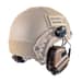 5 - Активні тактичні навушники з мікрофоном Earmor M32H MOD3 Helmet Version Койот
