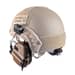 6 - Активні тактичні навушники з мікрофоном Earmor M32H MOD3 Helmet Version Койот
