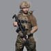 3 - Плитоноска TUR PRO, система быстрого сброса. Molle. Цвет Пиксель. Размер L/XL.