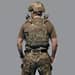 4 - Плитоноска TUR PRO, система быстрого сброса. Molle. Цвет Пиксель. Размер L/XL.