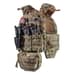1 - Плитоноска TUR PRO (Комплект) с системой быстрого сброса. Molle. Цвет Пиксель. Размер L/XL.