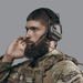 3 - Активні тактичні навушники з мікрофоном Earmor M32 MOD3 Helmet Version Олива