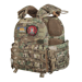 1 - Плитоноска КРУК, система швидкого скидання. Molle. Колір Мультикам.