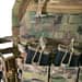 6 - Плитоноска TUR PRO с системой быстрого сброса. Molle. 3 подсумка для AK/AR. Цвет Мультикам.