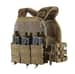 1 - Плитоноска TUR PRO с системой быстрого сброса. Molle. 3 подсумка для AK/AR. Цвет Койот.