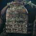 4 - Плитоноска TUR PRO с системой быстрого сброса. Molle. 3 подсумка для AK/AR. Цвет Черный.