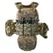 16 - Плитоноска TUR PRO (Комплект) с системой быстрого сброса. Molle. Цвет Пиксель.