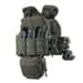 1 - Плитоноска TUR PRO (Комплект) с системой быстрого сброса. Molle. Цвет Олива.