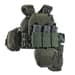 19 - Плитоноска TUR PRO (Комплект) с системой быстрого сброса. Molle. Цвет Олива.