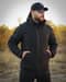 1 - Куртка тактична Softshell ХАНТЕР. Осінь-Весна Чорний. Розмір S (40-42)