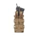2 - Одинарный пластиковый подсумок под магазины AK\AR. Cordura 1000D. Molle. Мультикам