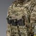 5 - Одинарный пластиковый подсумок под магазины AK\AR. Cordura 1000D. Molle. Пиксель