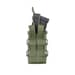 2 - Одинарний пластиковий підсумок під магазини AK\AR. Cordura 1000D. Molle. Олива