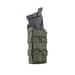 6 - Одинарний пластиковий підсумок під магазини AK\AR. Cordura 1000D. Molle. Олива