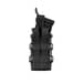 2 - Одинарный пластиковый подсумок под магазины AK\AR. Cordura 1000D. Molle. Черный