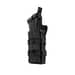 1 - Одинарный пластиковый подсумок под магазины AK\AR. Cordura 1000D. Molle. Черный