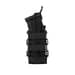 6 - Одинарный пластиковый подсумок под магазины AK\AR. Cordura 1000D. Molle. Черный