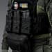 5 - Одинарный пластиковый подсумок под магазины AK\AR. Cordura 1000D. Molle. Черный