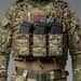 5 - Двойной подсумок под магазины AK\AR. Cordura 500D. Molle. Мультикам