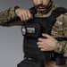 6 - Нагрудний адмін-підсумок. MOLLE. Тактичний підсумок. Чорний