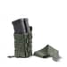 4 - Подвійний закритий підсумок під магазини AK\AR. Cordura 500D. Molle. Олива