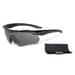 3 - Баллистические защитные очки ESS Crossbow One Black с линзой Smoke Gray