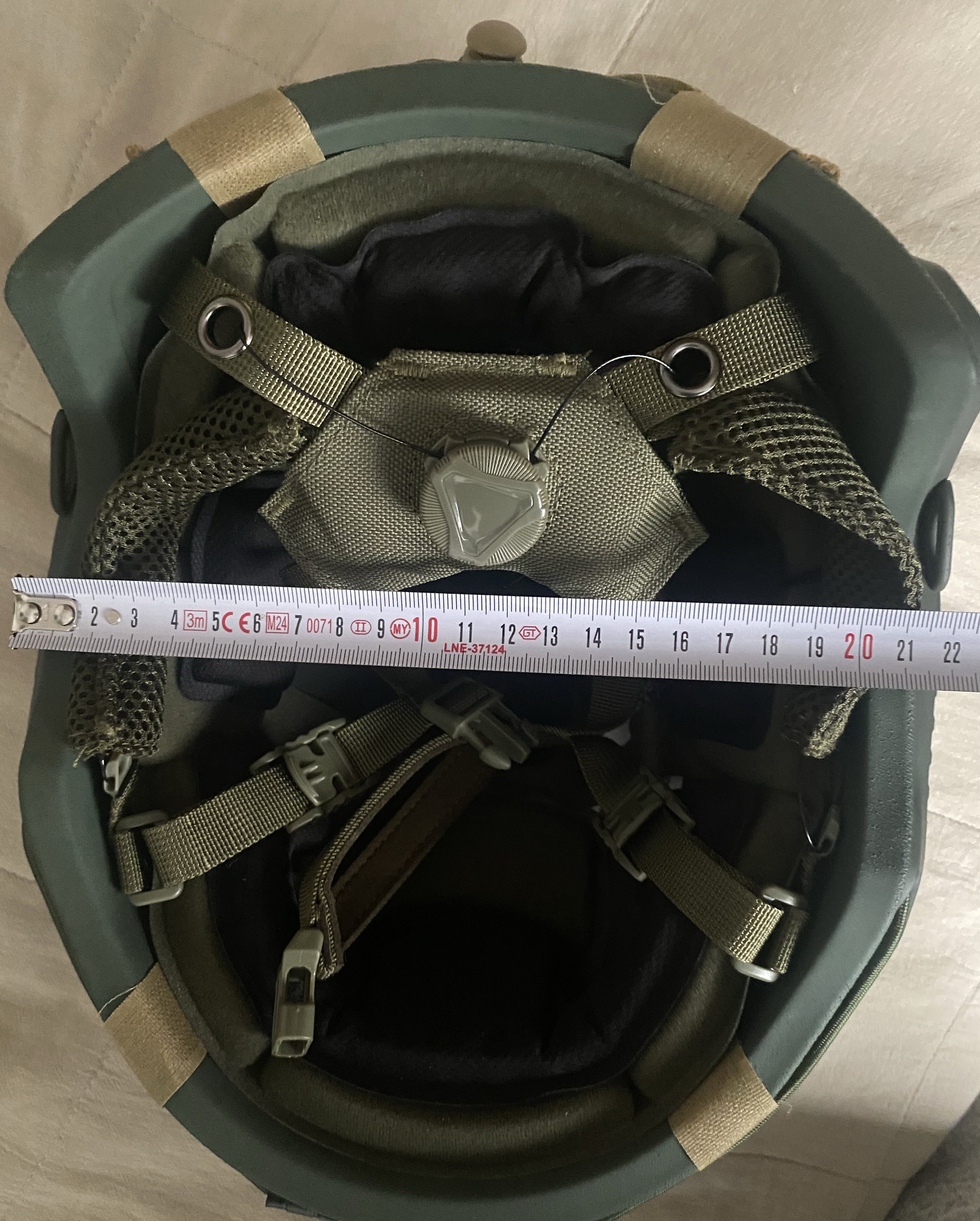 Шолом тактичний 2.0 FAST TEAM WENDY. НВМПЕ (NIJ IIIA). Мультикам. Розмір L. Фото покупця Олег Г. №1